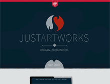 Tablet Screenshot of justartworks.de